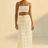 Sky Breeze Sheer Maxi Skirt