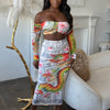 Dragon Empress Mesh Skirt Set
