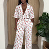 Cherry Pop Wide-leg Set