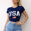 Usa Graphic Fitted T-shirt