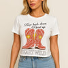 Wild Heart Cowgirl Graphic Tee