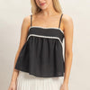 Sleeveless Babydoll Top