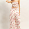 The Coastal Set — Smocked Tube Top & Wide-Leg Pants