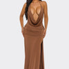 Eclipse Drape Maxi Gown