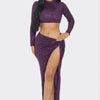 Sequence Top And Skirt Set