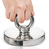Super Strong Neodymium Fishing Magnets with Countersunk Hole Eyebolt for Salvage Magnetic Fishing