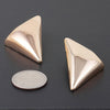 Modern Triangular Stud Earrings