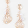 Pearled Under The Sea Drop Earrings