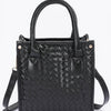 Metallic Braided Tote Bag