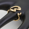 Be Mine Twin Heart Wrap Ring