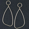 Minimal Abstract Teardrop Earrings