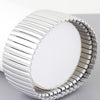 Wide Box Chain Cuff Bracelet