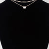 Triple Jeweled Choker Necklace