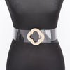 Metal Buckle Clear Belt