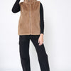 Solid Faux Fur Vest