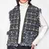 Plaid Tweed Vest