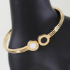 Twin Clock Wrap Bracelet