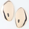 Modern Abstract Plate Stud Earrings
