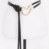 Metal Buckle Wrap Belt