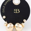 Multi Shiny Curved Earrings Set