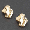 Gold Plated Metal Earring