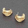 Gold Plated Metal Earring