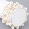Multi Pearl Wire Bracelet