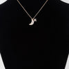 Jeweled Sun N Moon Necklace