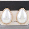 Modest Pearl Teardrop Earrings