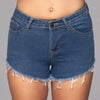 Zip Me Up Denim Shorts