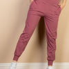 High Waisted Wide Waistband Joggers