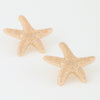 Hammered Starfish Stud Earrings