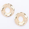 Metal Gold Dip Earring