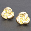 Metal Gold Dip Earring