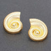 Metal Gold Dip Earring
