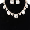 Rhinestone Party Necklace Set