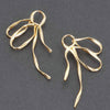 Metal Gold Dip Earring