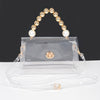 Transparent Ccb Handle Flap Clutch