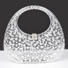 Rhinestone Hot Fix Clear Acrylic Clutch