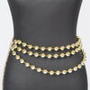 Multi Layered Ccb Ball Chain Belt
