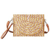 Multi Color Straw Clutch & Crossbody Bag