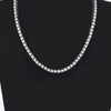 Rhinestone Chain Layered Necklace Chain