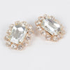 Big Stone Stud Earrings