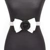 Flower Ribbon Faux Pearl Stretch Belt