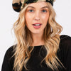 Camo Knit Beret