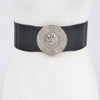 Lion Buckle Elastic Belt