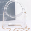 Transparent Acrylic Clutch