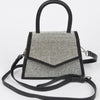 Rhinestone Top Handle Crossbody Bag