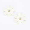 Paper Flower Rhinestone Earring