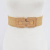 Metal Buckle Stretch Belt